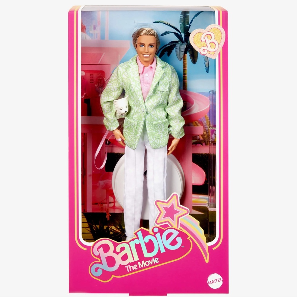 Barbie The Movie Doll with Green Jacket and Pink Shirt - Picture 2 of 10